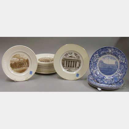 Eighteen Wedgwood Ceramic Plates