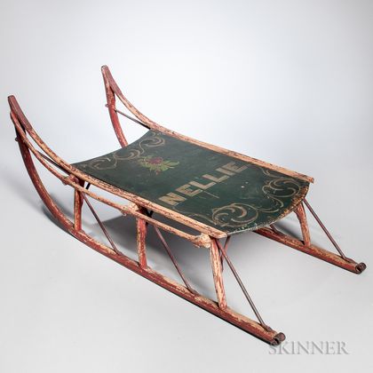 Painted Sled