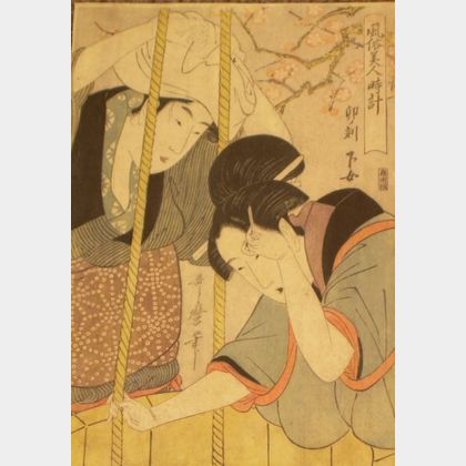 Print Attributed to Utamaro