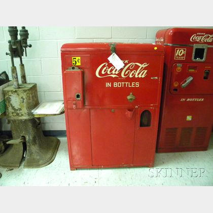 Coca-Cola 5-Cent Bottle Vending Machine