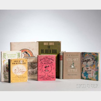 Children's Books, Mid-20th Century, Nine Volumes.