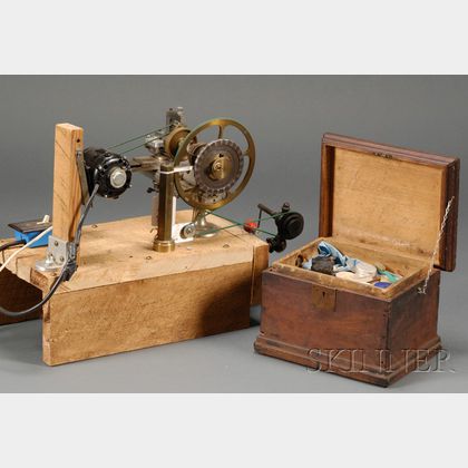Brass and Steel Watchmaker's Rose Engine