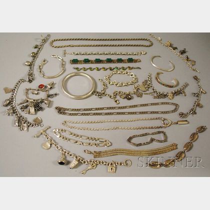 Group of Sterling and Silver Jewelry