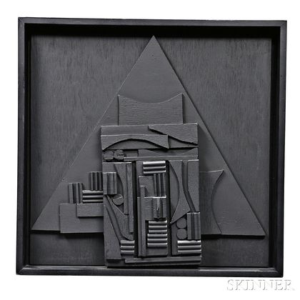 Louise Berlianwsky Nevelson (1899-1988) Untitled/Sculpture for the American Book Award