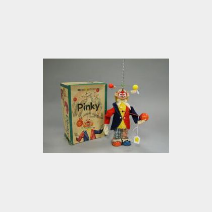 Boxed Pinky The Juggling Clown by Alps, 