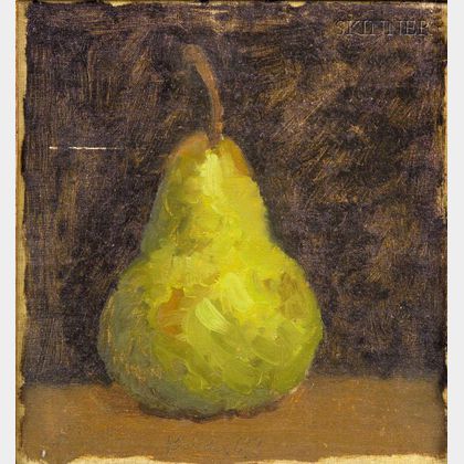 Robert M. Kulicke (American, b. 1924) Green Pear