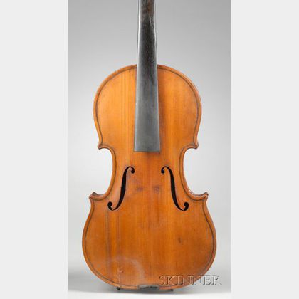American Violin, J. Cross, Lebanon, c. 1890