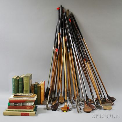 Group of Antique Golfing Items