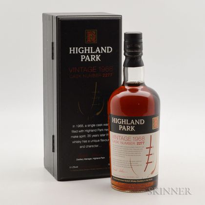 Highland Park 35 Years Old 1968, 1 70cl bottle (owc) 