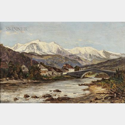 Frank Henry Shapleigh (American, 1842-1906) Alpine Village