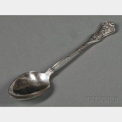 Tiffany & Co. "Olympian" Pattern Sterling Stuffing Spoon