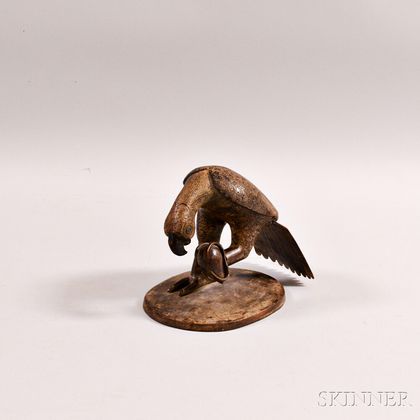 Bronze Sculpture of a Bird