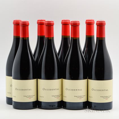 Occidental (Steve Kistler) Pinot Noir Bodega Headlands Vineyard Cuvee Elizabeth 2016, 8 bottles 