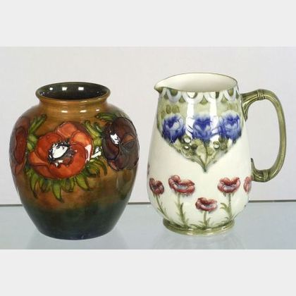 Two Moorcroft Pottery Items