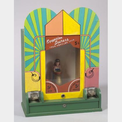 Egyptian Seeress Coin-Operated Fortune Teller