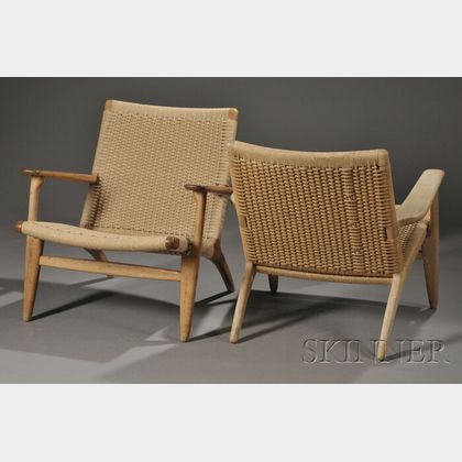 Two Hans Wegner CH25 Chairs
