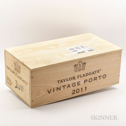 Taylor Fladgate Vintage Port 2011, 6 bottles (owc) 