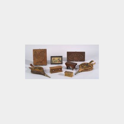 Eight Assorted Wooden Items