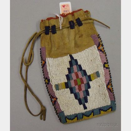 Apache Beaded Pouch