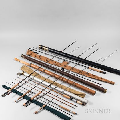 Group of Fly Fishing Rods