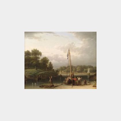 Robert Salmon (Anglo/American, 1775-c. 1845) Loch Lomond