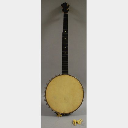 American Five-String Banjo, George Washburn, c. 1890
