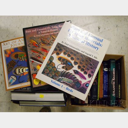 Collection of Fly Fishing Books