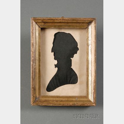 Silhouette Portrait of Charles Carroll, Signer of the Declaration of Independence