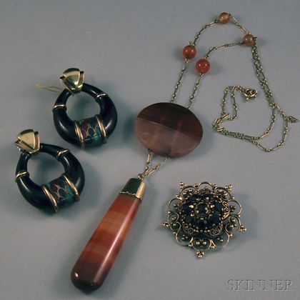Three Pieces of Jewelry