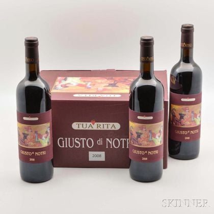 Tua Rita Giusto di Notri 2008, 6 bottles (oc) 