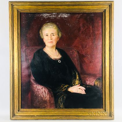 American School, 20th Century Portrait of Mrs. Bullock