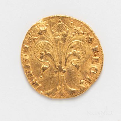 Florentine Gold Fiorino. Estimate $400-600
