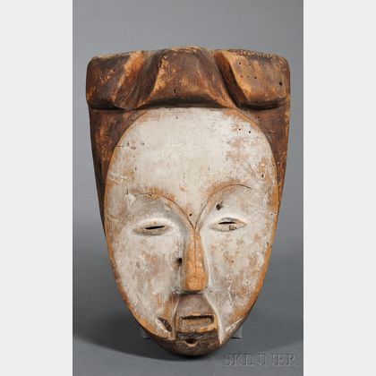 African Carved Wood Mask