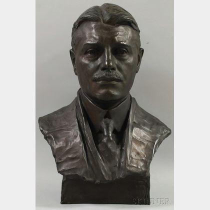Charles Keck (American, 1875-1951) Portrait Bust