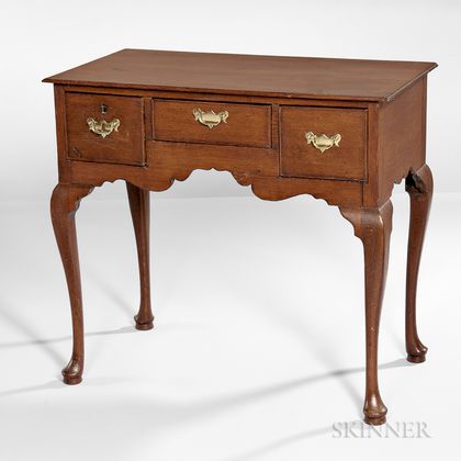 George II/III Oak Dressing Table