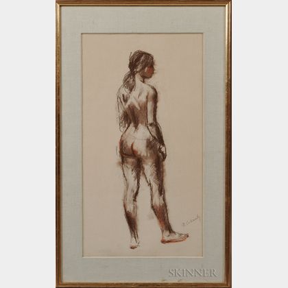 Nicolai S. Cikovsky (American, 1894-1987) Female Nude
