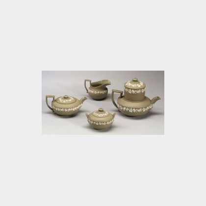 Four Wedgwood Drabware Items