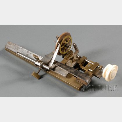 Brass and Steel Pinion Drilling Engine
