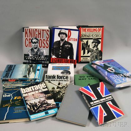 Collection of Reference Books Pertaining to WWII Military and Naval History. Estimate $75-100
