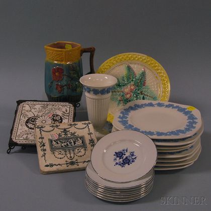 Group of European Ceramics and Pottery