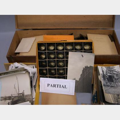 Collection of Late 19th/20th Century Photographic Negatives and Photographs
