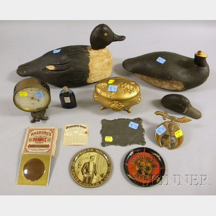 Group of Miscellaneous Decorative and Collectible Items