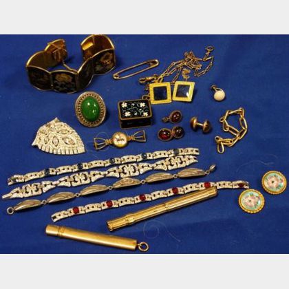 Small Group of Costume Jewelry and Accessories