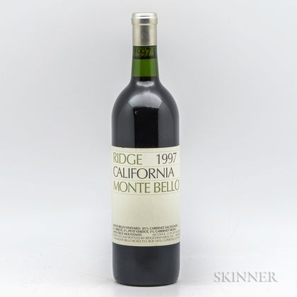 Ridge Montebello 1997, 1 bottle 