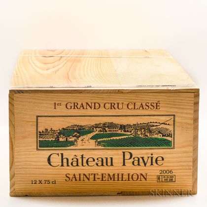 Chateau Pavie 2006, 12 bottles (owc) 