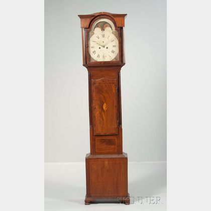 Pattison Mahogany Longcase Clock
