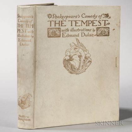 Shakespeare, William (1564-1616) The Tempest , Illustrated and Signed by Edmund Dulac (1882-1953)
