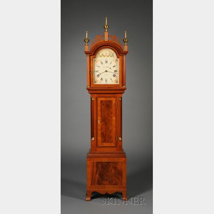 Mahogany Dwarf Clock by Foster Campos