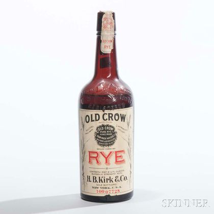 Old Crow Rye, 1 1-pint 8.5oz bottle 