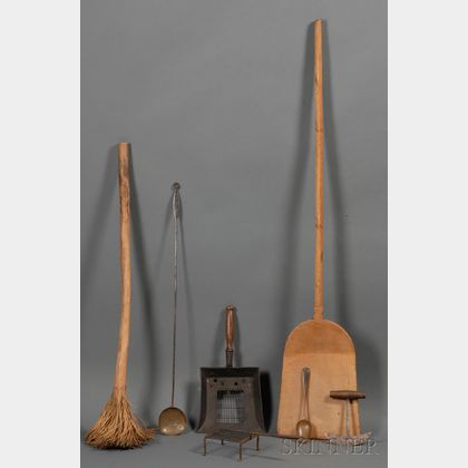 Seven Assorted Early Household Implements